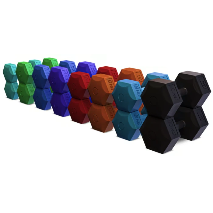 Гантели для фитнеса композитные Hop-Sport HS-C020DS 2х2кг зеленый