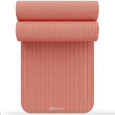 Коврик для йоги Hop-Sport HS-NB015GM NBR 1,5см персиковий