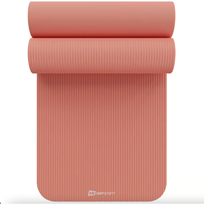 Коврик для йоги Hop-Sport HS-NB015GM NBR 1,5см персиковий