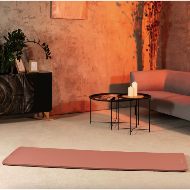 Коврик для йоги Hop-Sport HS-NB015GM NBR 1,5см персиковий