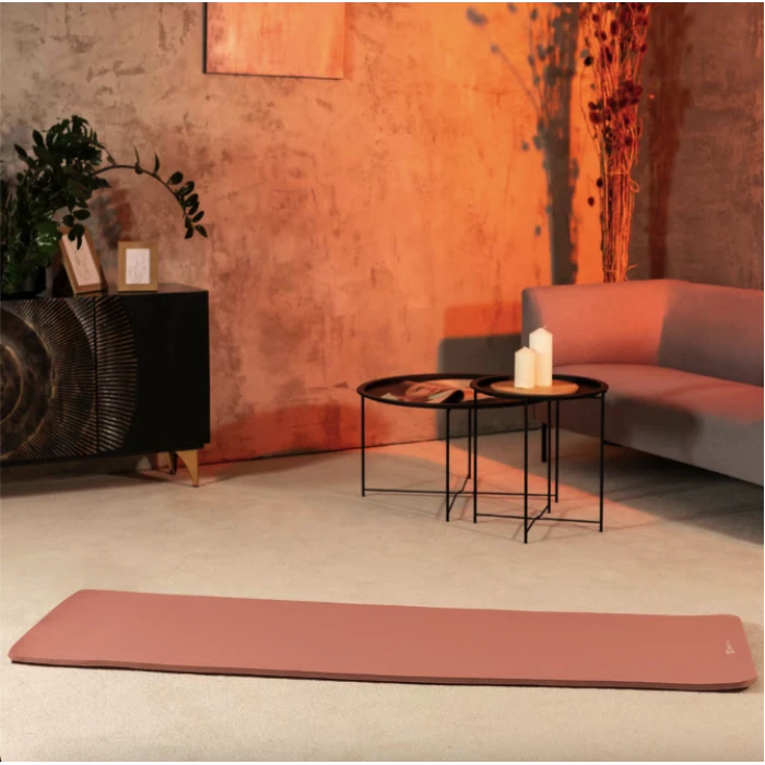 Коврик для йоги Hop-Sport HS-NB015GM NBR 1,5см персиковий