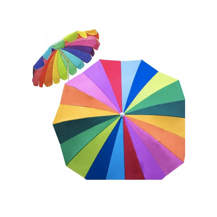 Парасолька садова Jumi Garden 220см кольоровий
