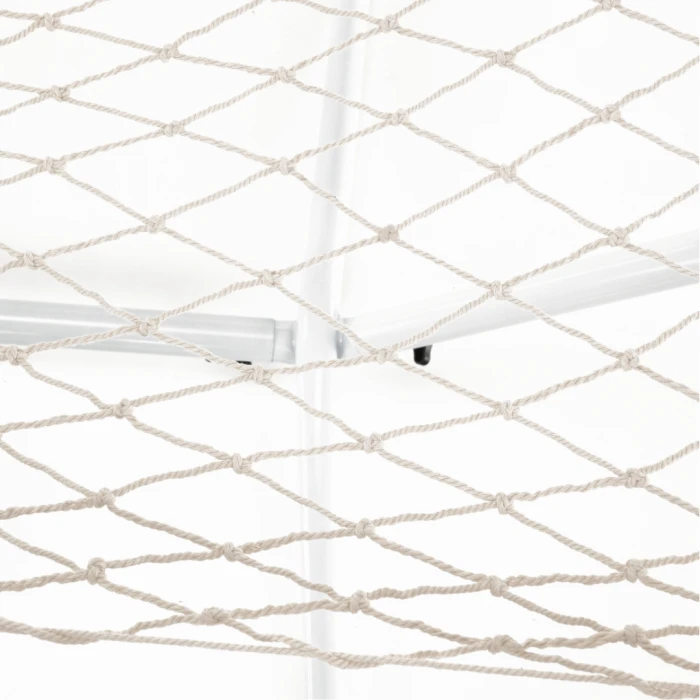 Гамак плетений Jumi Garden з планкою білий