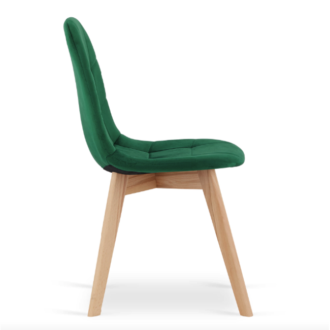 Крісло Leobert Bora оксамитове темно-зелений