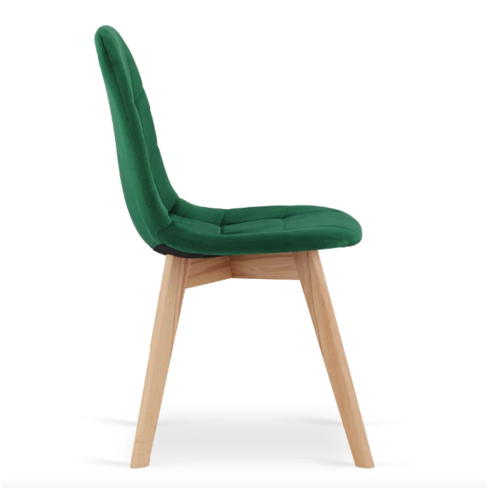 Кресло Leobert Bora бархатное темно-зеленый