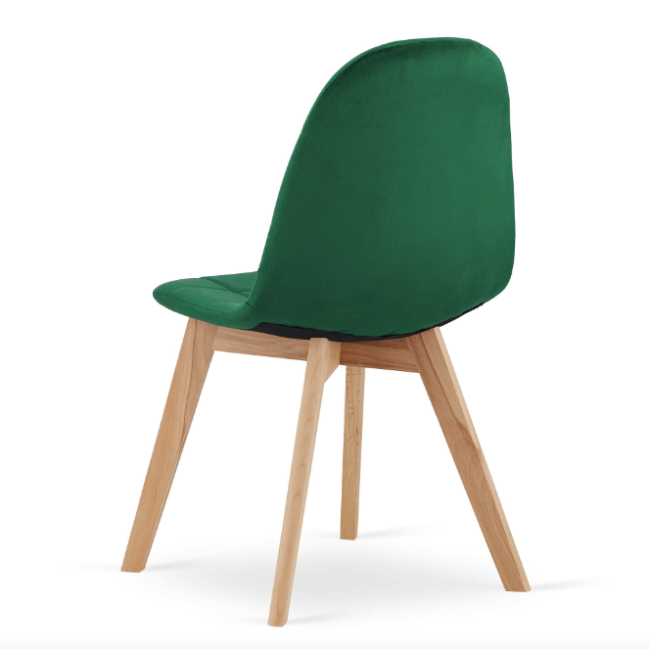 Крісло Leobert Bora оксамитове темно-зелений