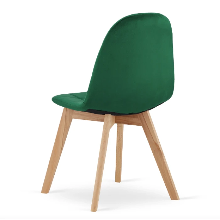 Кресло Leobert Bora бархатное темно-зеленый