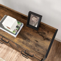 Комод Leobert Brille с текстильными ящиками в стиле Loft