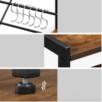 Стеллаж Leobert Denny многоярусный в стиле Loft