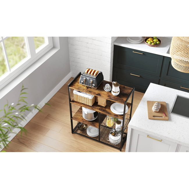 Стеллаж Leobert Denny многоярусный в стиле Loft