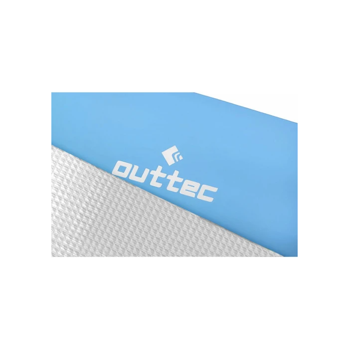 Килимок туристичний фольгований Outtec EVA 1см блакитний