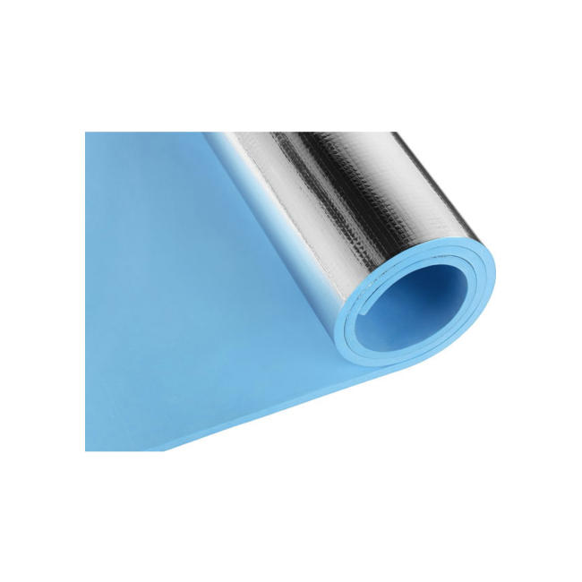 Килимок туристичний фольгований Outtec EVA 1см блакитний