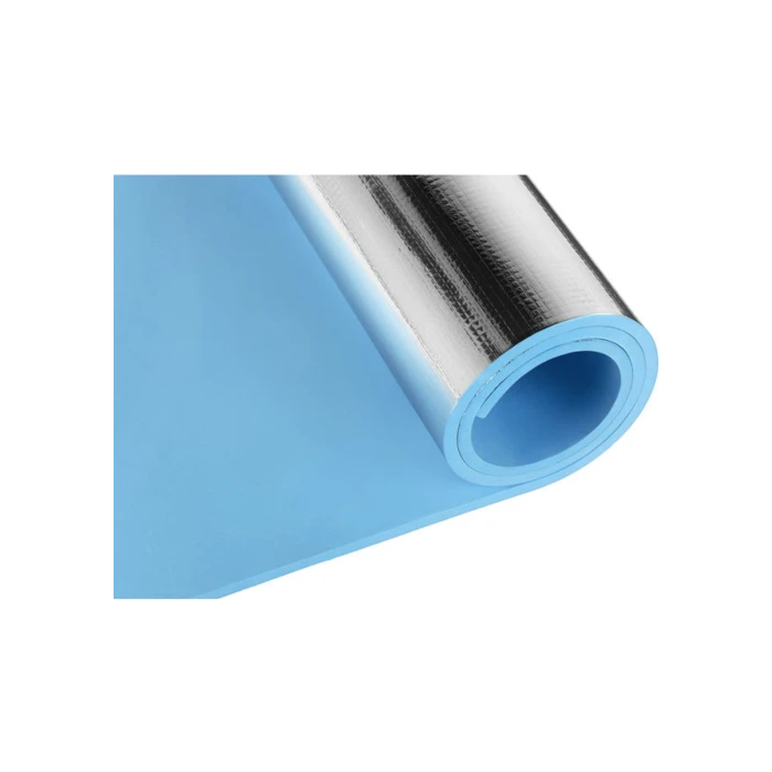 Килимок туристичний фольгований Outtec EVA 1см блакитний