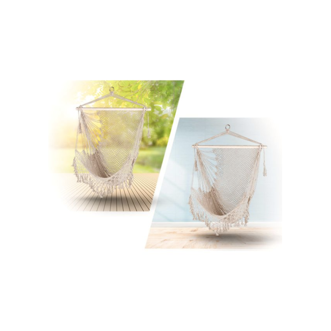 Кресло-гамак Outtec Boho подвесное бежевый