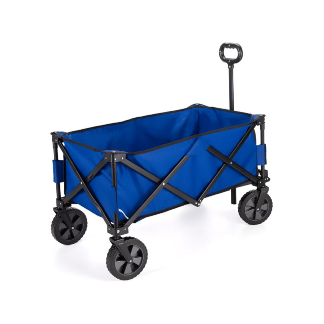 Тележка туристическая Outtec складная темно-синяя