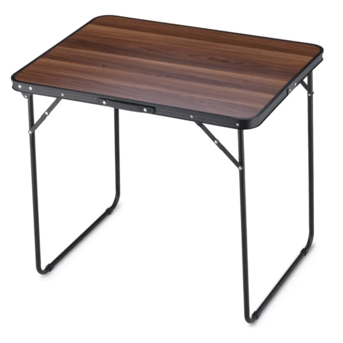 Кемпінговий стіл Outtec 80x60x70см розкладний коричневий