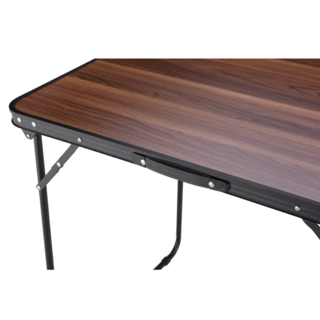 Кемпінговий стіл Outtec 80x60x70см розкладний коричневий