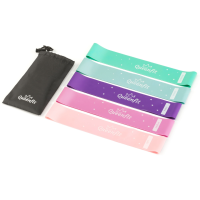 Набор резинок для фитнеса Queenfit 0,5-30кг Q-66436