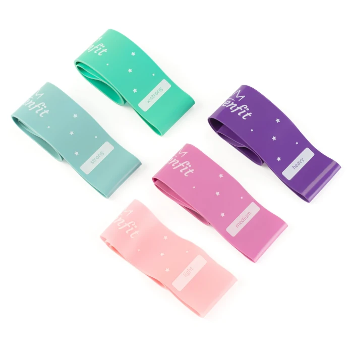 Набір резинок для фітнесу Queenfit 0,5-30кг Q-66436