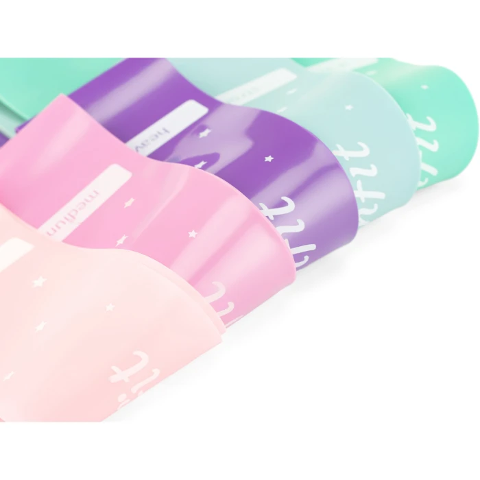 Набір резинок для фітнесу Queenfit 0,5-30кг Q-66436