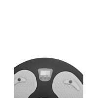 Диск здоровья Queenfit массажный с магнитами и счетчиком черно-серый