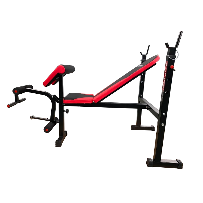 Лавка для жиму York Fitness ASPIRE 320 з стійкою для штанги та партою Скотта