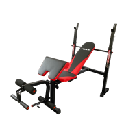 Лавка для жиму York Fitness ASPIRE 320 з стійкою для штанги та партою Скотта