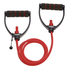 Эспандер трубчатый с ручками York Medium, красный.