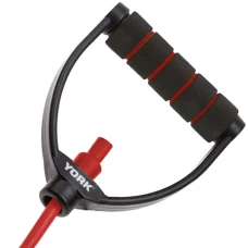 Еспандер трубчастий з ручками York Medium, червоний