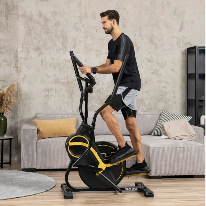 Орбитрек магнитный Hop-Sport HS-450B Dynamic черно-желтый