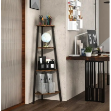 Этажерка Costway Leo угловая в стиле Loft