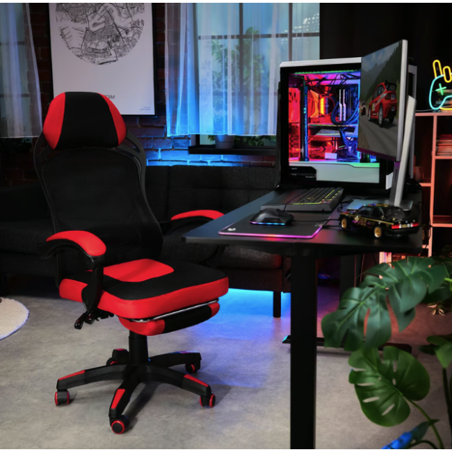 Геймерське крісло Di Volio Sporte червоний