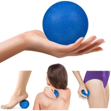 Масажний м'яч Gymtek 63 мм синій
