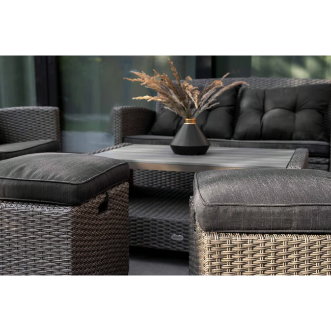 Набор садовой мебели Di Volio Firenze серый/графитовый