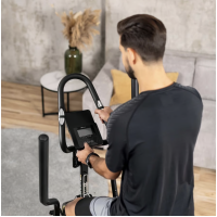 Орбітрек магнітний Hop-Sport HS-450B Dynamic чорно-золотистий