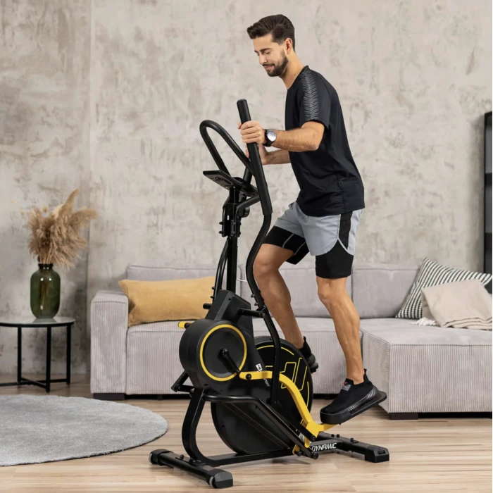 Орбитрек магнитный Hop-Sport HS-450B Dynamic черно-желтый