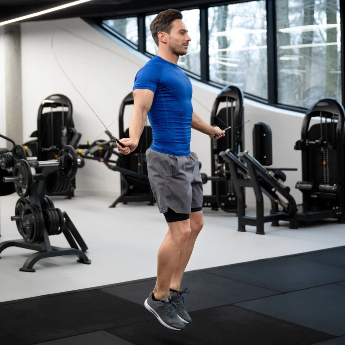 Скакалка Gymtek швидкісна чорна