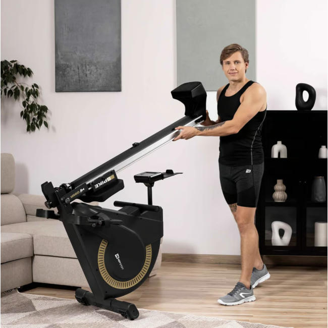 Гребний тренажер Hop-Sport HS-095R Spike золотий