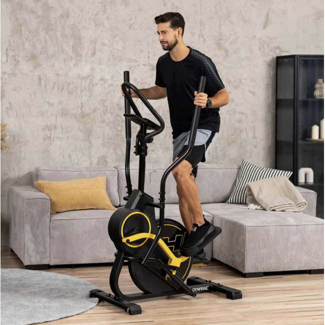 Орбітрек магнітний Hop-Sport HS-450B Dynamic чорно-жовтий