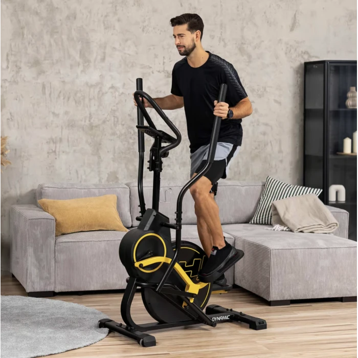 Орбитрек магнитный Hop-Sport HS-450B Dynamic черно-желтый