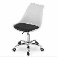 Офисное кресло Leobert Alba бело-черный