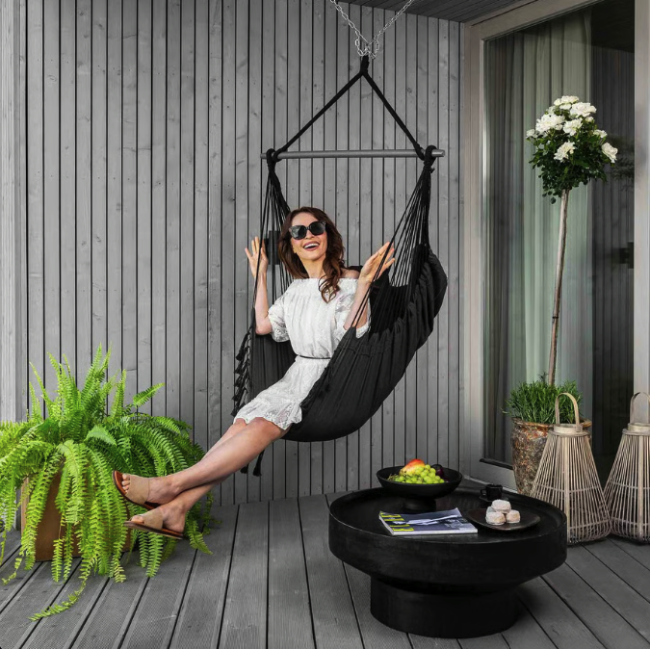 Бразильське крісло - гамак Di Volio Fira графіт