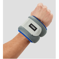 Обважнювачі York Fitness Soft для рук і ніг 2х1,5кг сірий