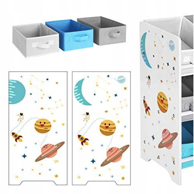 Органайзер для игрушек Leobert Boiro с выдвижными ящиками