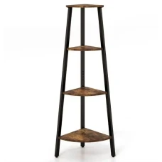 Этажерка Costway Leo угловая в стиле Loft