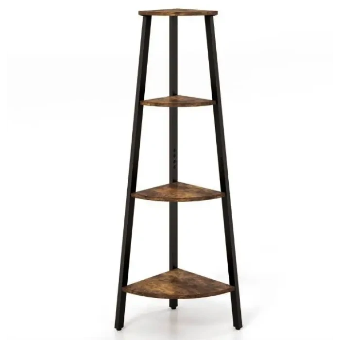Этажерка Costway Leo угловая в стиле Loft