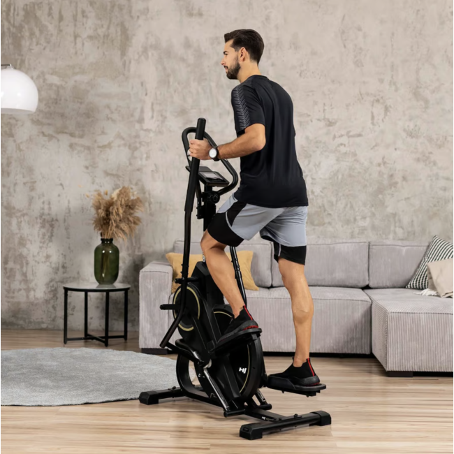 Орбітрек магнітний Hop-Sport HS-450B Dynamic чорно-золотистий