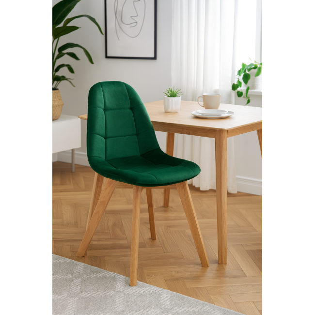 Крісло Leobert Bora оксамитове темно-зелений