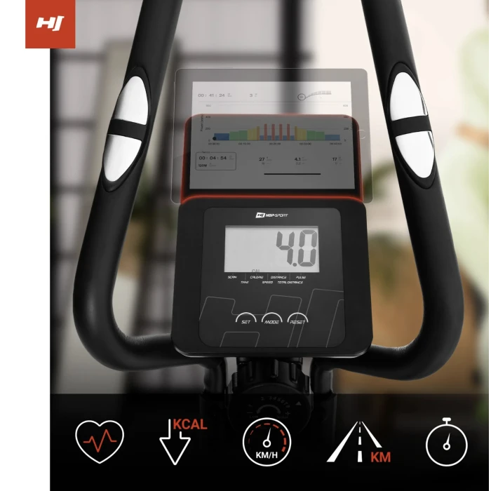 Орбитрек магнитный Hop-Sport HS-450B Dynamic черно-золотистый