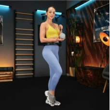 Хулахуп Trex Sport TX-010CHH массажный с утяжелителем черный